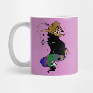 witchy kitty Mug